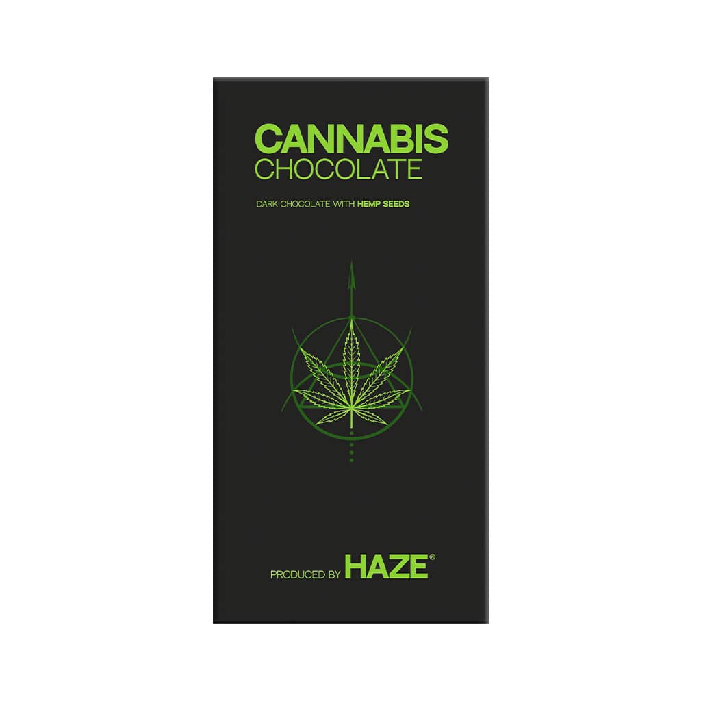 HaZe Cannabis Zartbitterschokolade